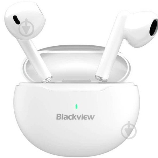 Навушники Blackview TWS AirBuds 6 white (6931548308041) - фото 1