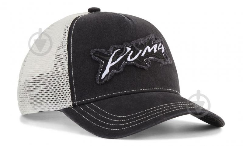 Кепка Puma PUMATECH-X Trucker 02683401 OSFA чорний - фото 1