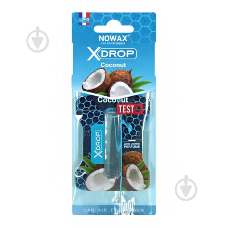 Ароматизатор подвесной Nowax X Drop Coconut NX07728 6 мл - фото 1