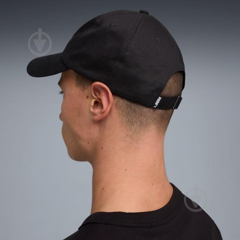 Кепка Puma ESS SCRIPT Dad 02703901 OSFA черный - фото 4