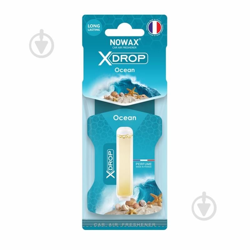 Ароматизатор підвісний Nowax X Drop Ocean NX00057 6 мл - фото 1