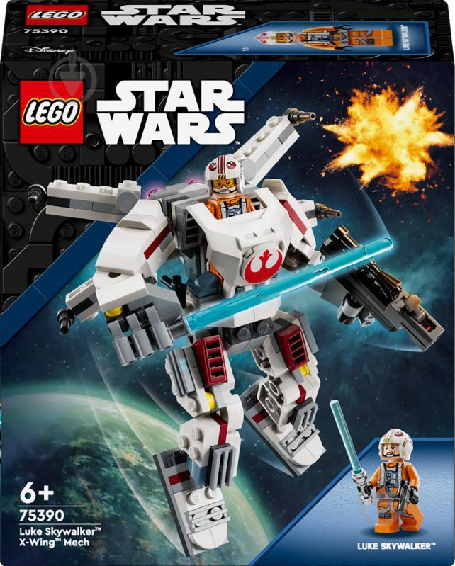 Конструктор LEGO Star Wars Робот X-Wing Люка Скайвокера 75390 - фото 1