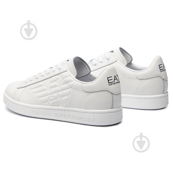 Кроссовки демисезонные EA7 Leather sneaker X8X001-XCC51-00001 р.42 2/3 белые - фото 3