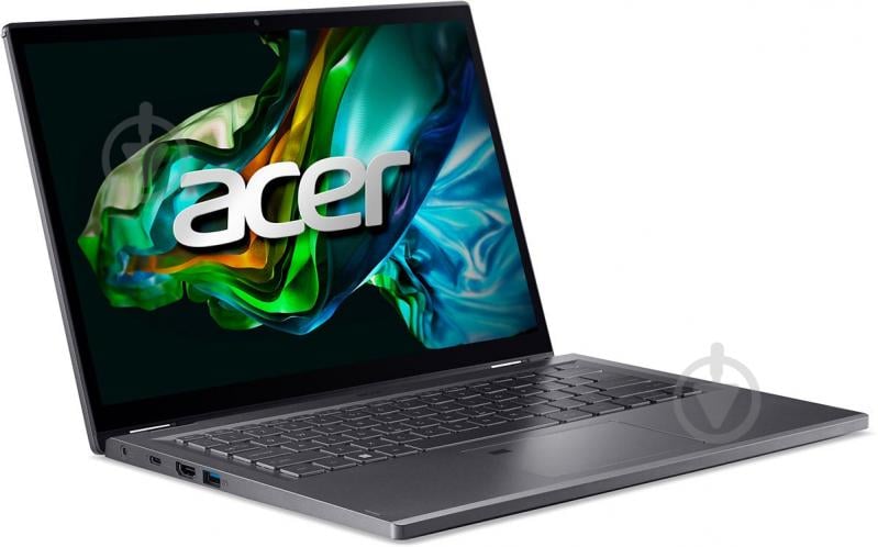 Ноутбук Acer Aspire 5 Spin 14 A5SP14-51MTN 14" (NX.KHKEU.001) steel grey - фото 3