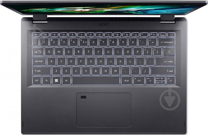 Ноутбук Acer Aspire 5 Spin 14 A5SP14-51MTN 14" (NX.KHKEU.001) steel grey - фото 9