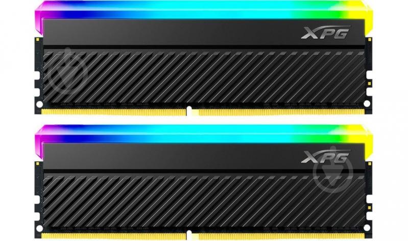 Оперативная память ADATA DDR4 SDRAM 32 GB (2x16GB) 3600 MHz (AX4U360016G18I-DCBKD45G) - фото 1