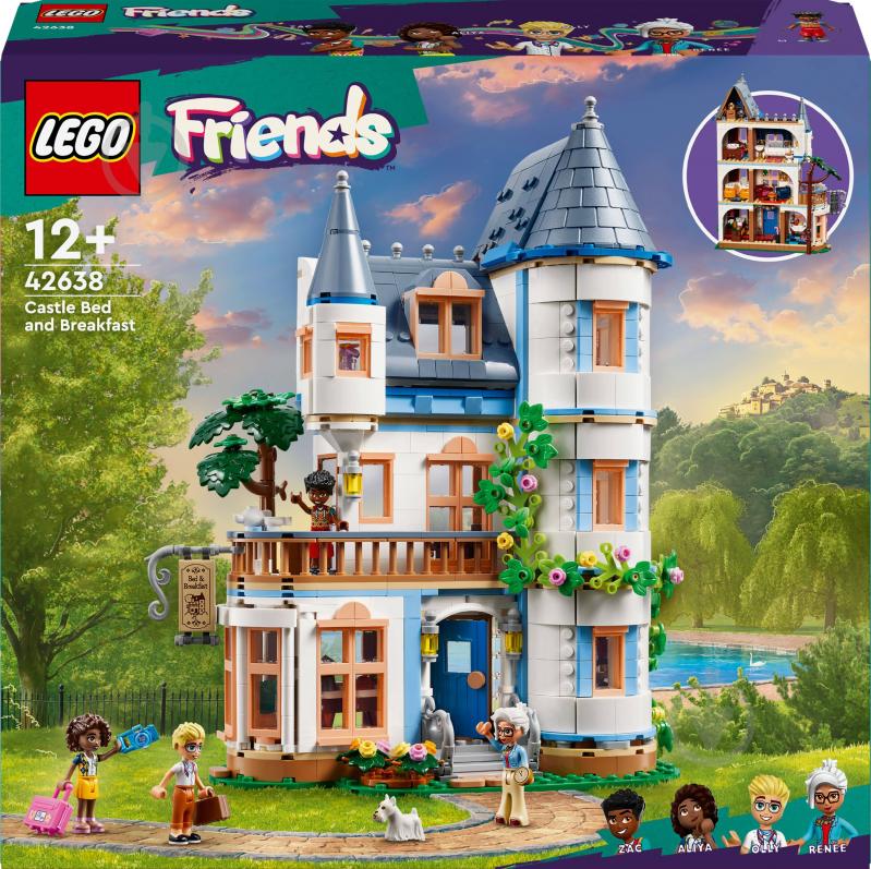 Конструктор LEGO Friends Замковая гостиница «Ночлег и завтрак» 42638 - фото 1