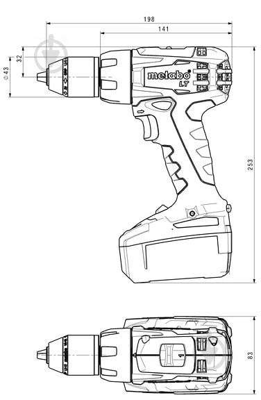 Шуруповерт аккумуляторный Metabo BS 18 LT 602102840 - фото 2