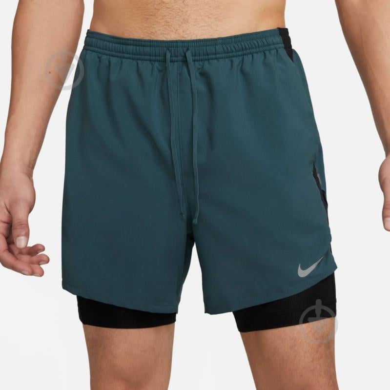 Шорты Nike DX0841-309 р. L зеленый - фото 4