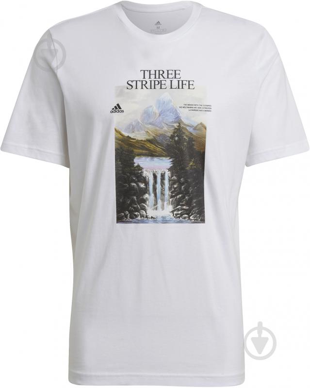 Футболка Adidas MOUNTAIN TEE M GN6851 р.S белый - фото 7