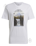 Футболка Adidas MOUNTAIN TEE M GN6851 р.S белый - фото 9