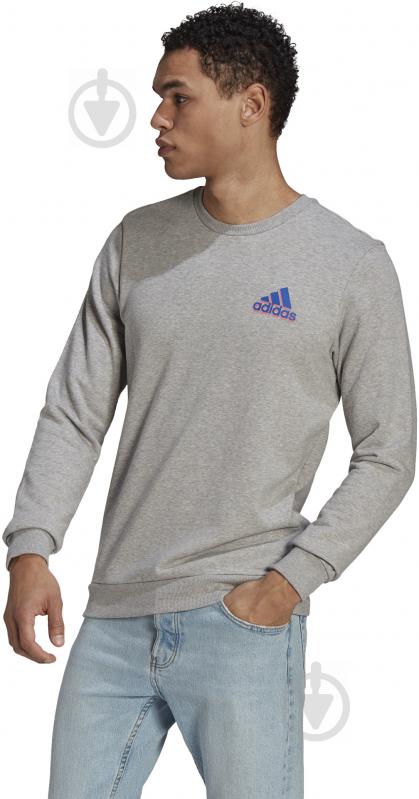 Світшот Adidas LIL CREW M GN6886 р. M сірий - фото 2