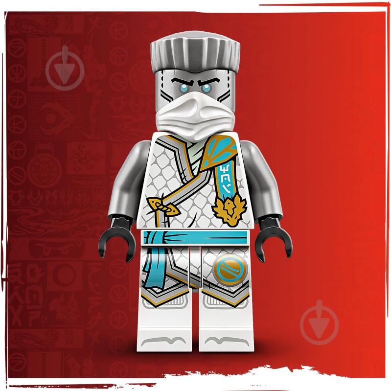 Конструктор LEGO NINJAGO Крижаний мотоцикл Зейна 71816 - фото 9