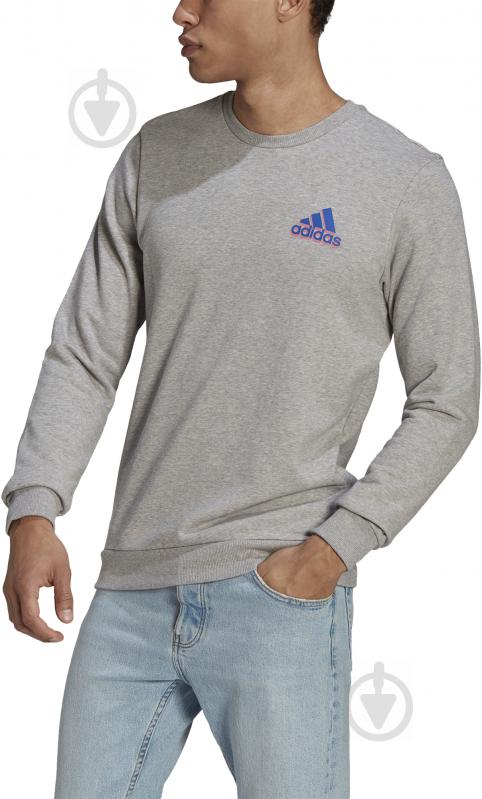 Світшот Adidas LIL CREW M GN6886 р. XL сірий - фото 1