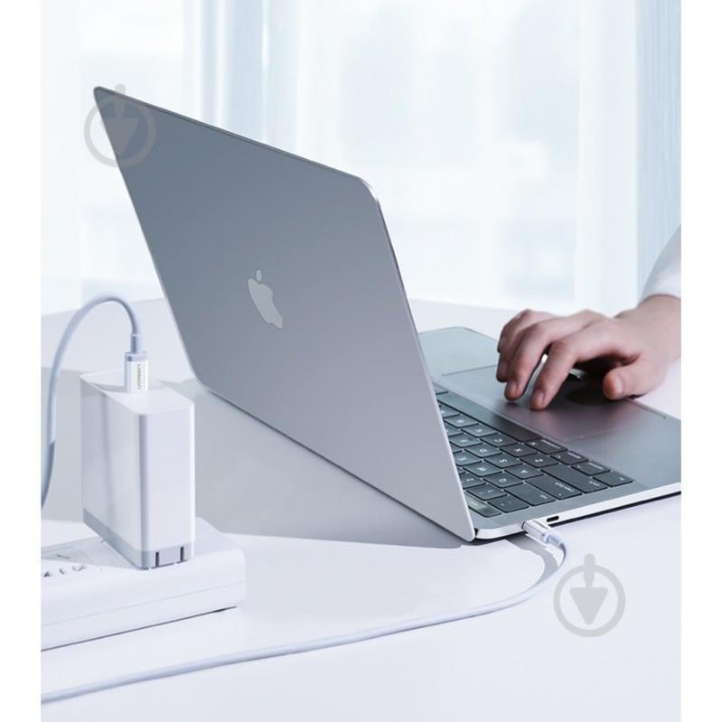 Кабель UGREEN US264 USB Type-C to USB Type-C 60W ABS Cover 3A 1,5 м white (60519) - фото 4