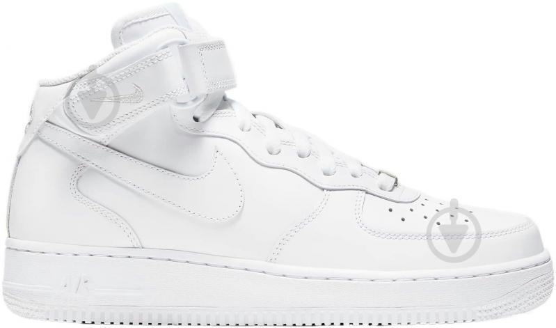 Кроссовки жіночі демісезонні Nike WMNS AIR FORCE 1 07 MID DD9625-100 р.40 белые - фото 1