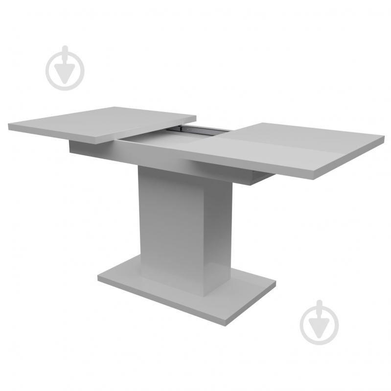 Стол обеденный KS Wood Твист 1100(1500)x675x750мм белый - фото 2 Стол обеденный KS Wood Твист 1100(1500)x675x750мм белый - фото 2