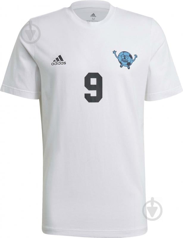 Футболка Adidas LIL NUMBER T M GN6917 р.M белый - фото 8