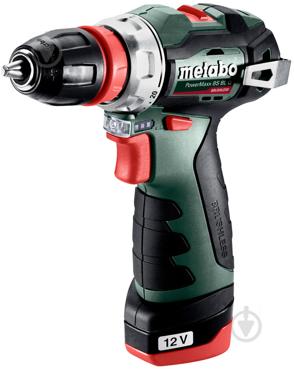 Шуруповерт акумуляторний Metabo PowerMaxx BS BL Q 601749500 - фото 1