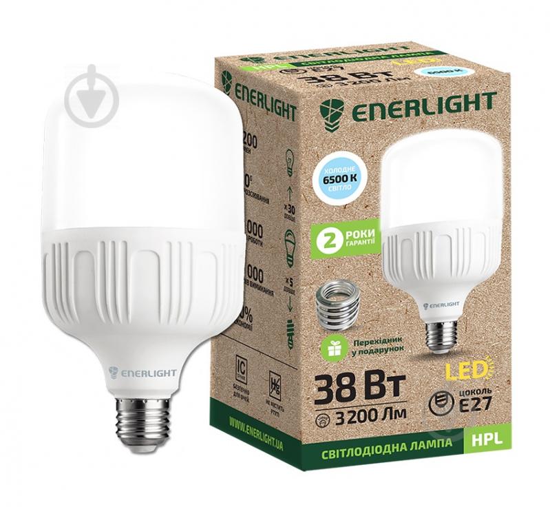 Лампа світлодіодна Enerlight 38 Вт T115 матова E27 220 В 6500 К - фото 1