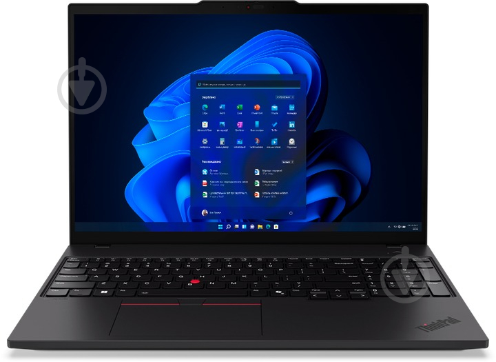 Ноутбук Lenovo ThinkPad T16 Gen 3 16" (21MN005DRA) black - фото 1