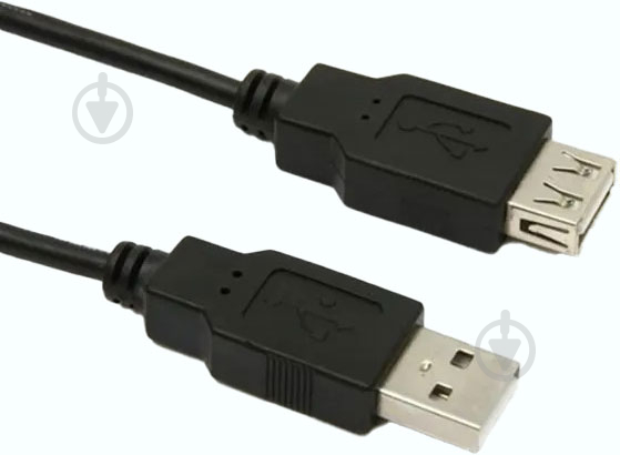 Кабель Kingda USB AM-AF 2 м black (KDUSB2004-2M) - фото 2