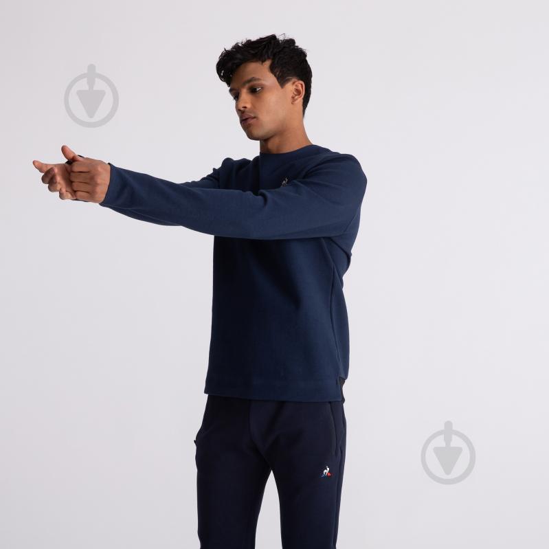 Джемпер Le Coq Sportif TECH CREW SWEAT N1 1911678-LCS р. 2XL синий - фото 3