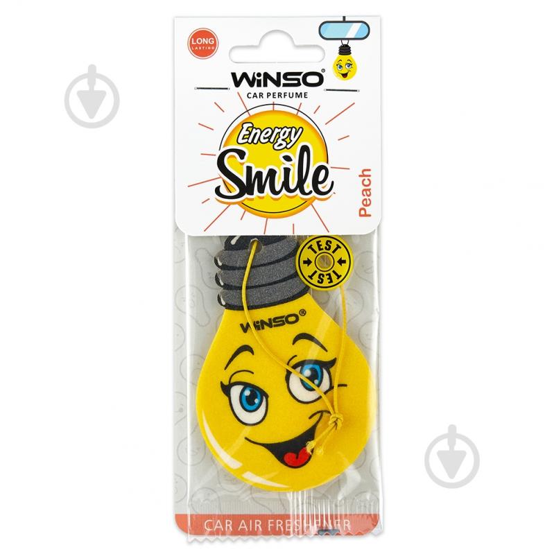 Ароматизатор подвесной WINSO Energy Smile Peach - фото 1