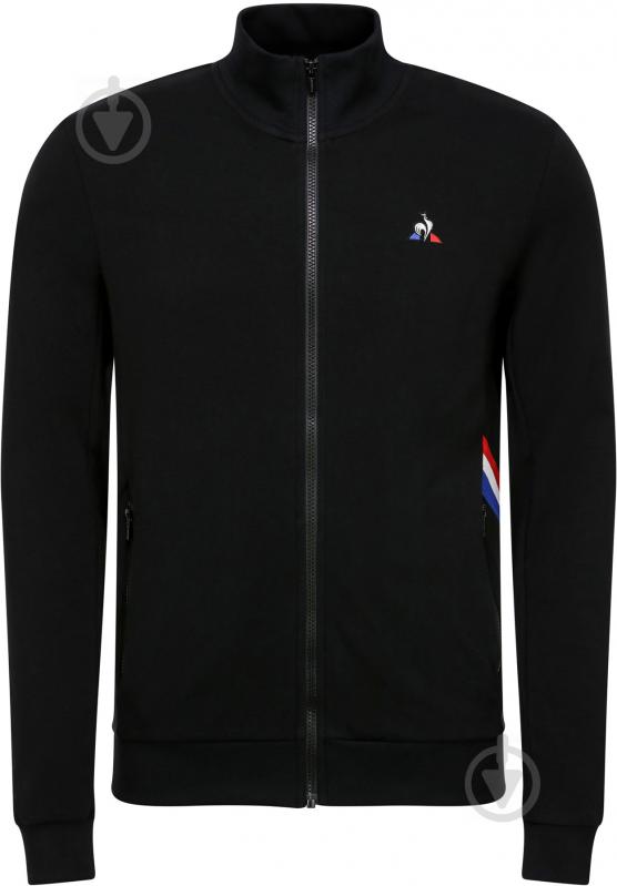 Джемпер Le Coq Sportif ESS FZ SWEAT N1 M 1920489-LCS р. S черный - фото 1