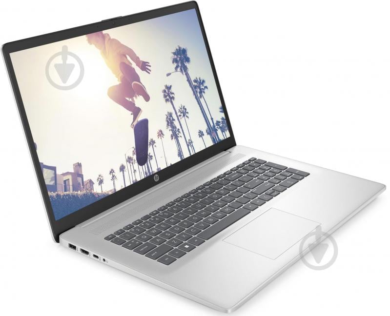 Ноутбук HP 17-cn3002ua 17,3" (826W1EA) natural silver - фото 2