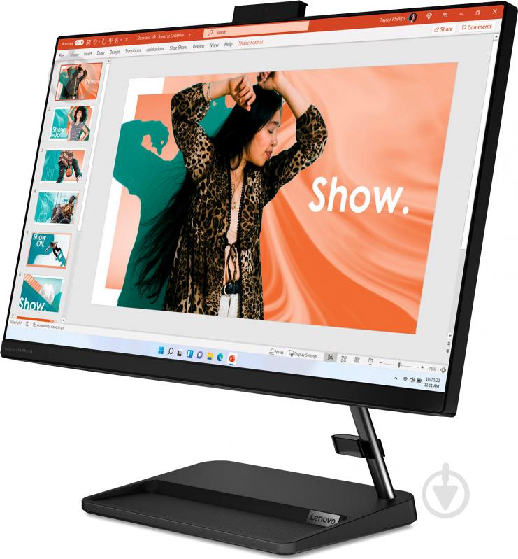 Моноблок Lenovo IdeaCentre AIO 3 24IAP7 24" (F0GH0160UO) black All - in - one - фото 1