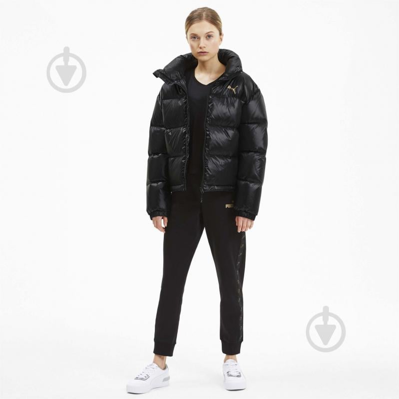 Пуховик Puma SHINE DOWN JACKET PUMA BLACK 58222001 р.S розовый - фото 5 Пуховик Puma SHINE DOWN JACKET PUMA BLACK 58222001 р.S розовый - фото 5