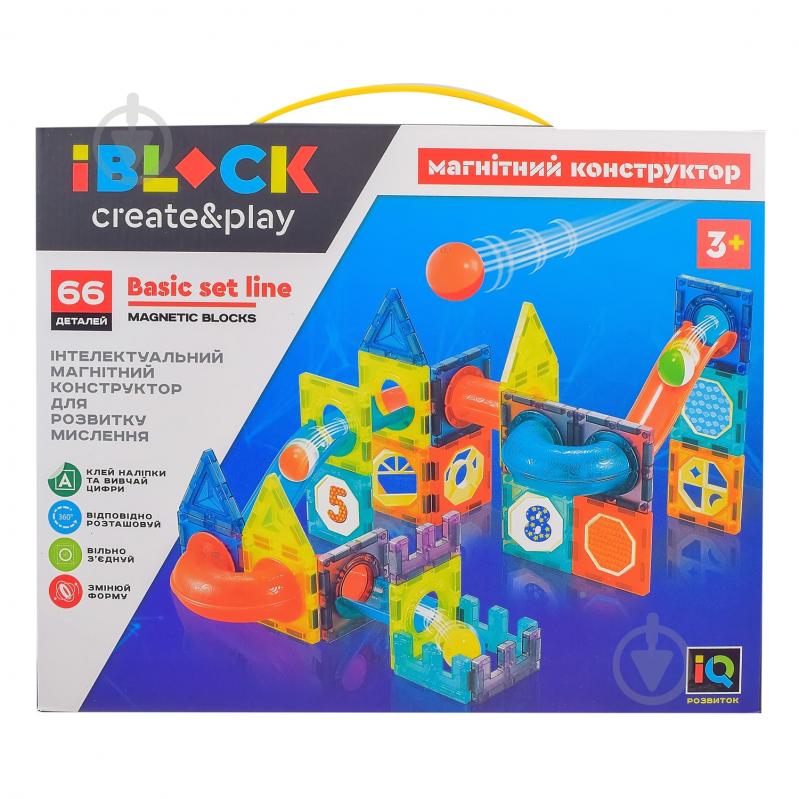 Конструктор магнітний Iblock PL-921-251 - фото 3 Конструктор магнітний Iblock PL-921-251 - фото 3