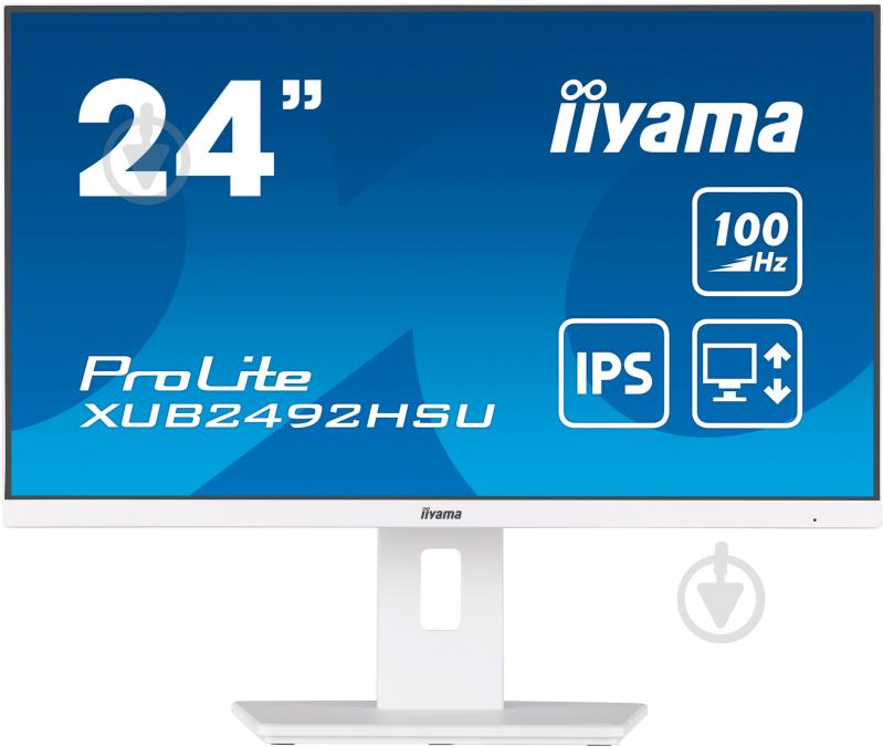 Монитор Iiyama ProLite 23,8" (XUB2492HSU-W6) - фото 1