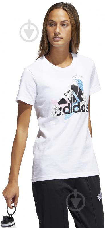 Футболка Adidas NINI GFX TEE GN9151 р.S білий - фото 6