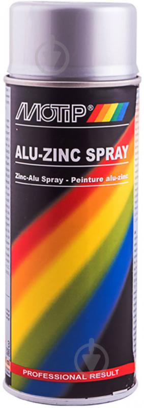 Ґрунт Грунт аерозольний алюмінієво - цинковий Motip 400 мл Грунт алюмінієво - цинковий Motip 04059 Motip 400 мл - фото 1
