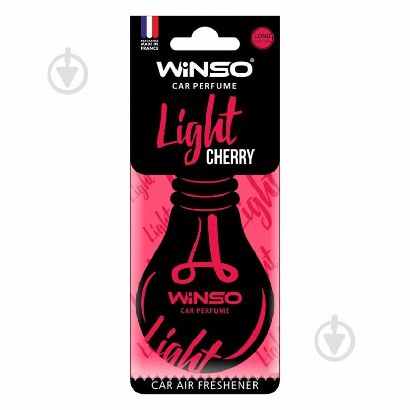 Ароматизатор подвесной WINSO Light Cherry 532950 15 мл - фото 1