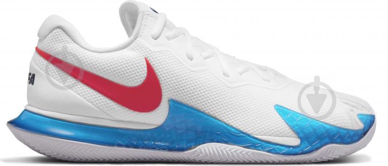 Кросівки чоловічі Nike AIRZOOM VAPOR CAGE 4 DM2418-113 р.44 білі - фото 3