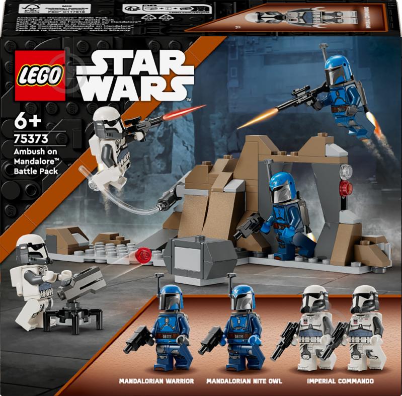 ᐉ Конструктор LEGO Star Wars Боевой комплект «Засада на Мандалоре