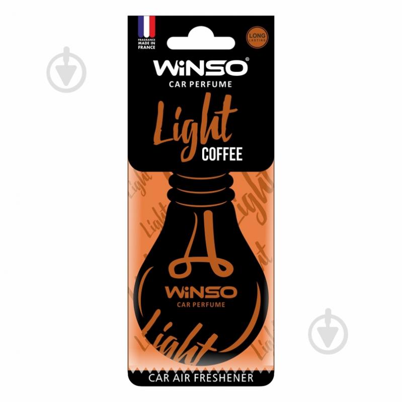 Ароматизатор подвесной WINSO Light Coffee 532960 15 мл - фото 1