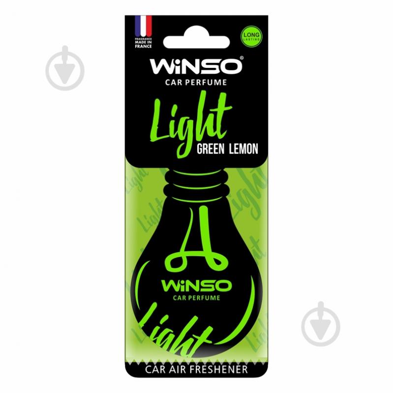 Ароматизатор подвесной WINSO Light Green Lemon 532980 15 мл - фото 1