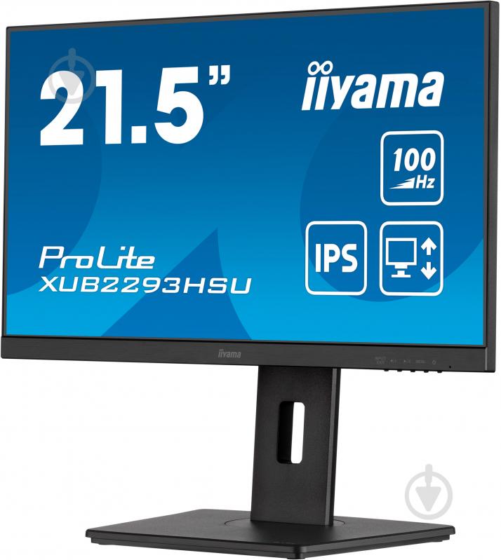 Монітор Iiyama ProLite 21,5" (XUB2293HSU-B6) - фото 3