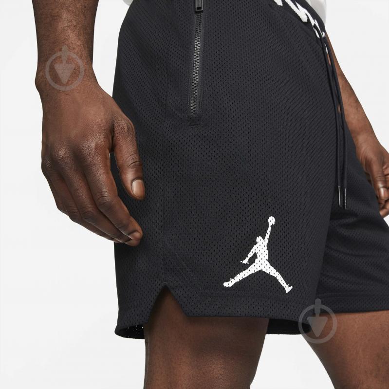 Шорти Jordan M J ZION DF MESH SHORT DH0596-010 р. M чорний - фото 4