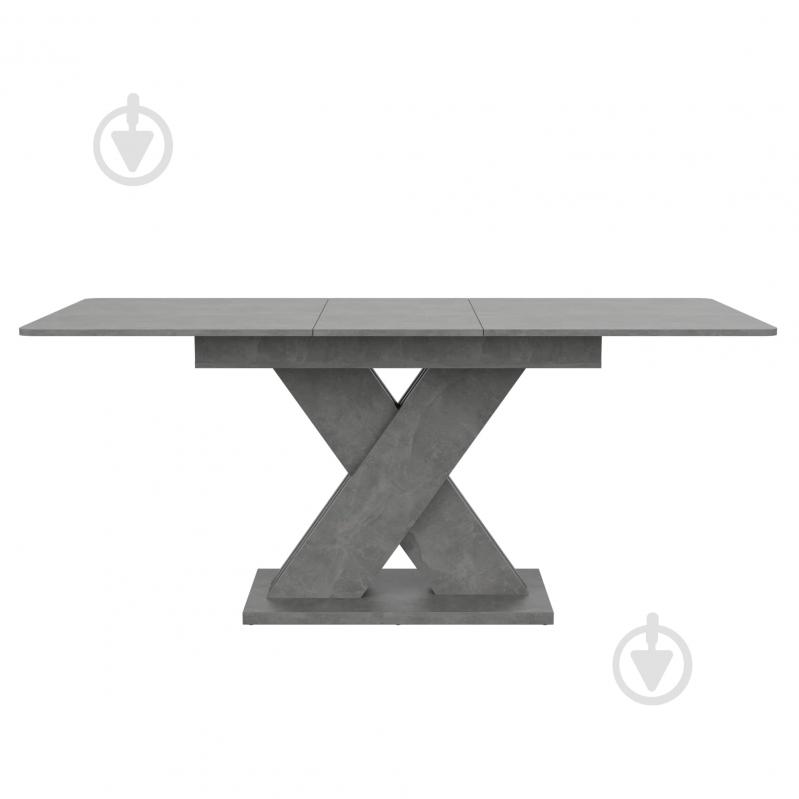Стіл обідній KS Wood Віто 1400(1800)x800x784мм бетон - фото 1