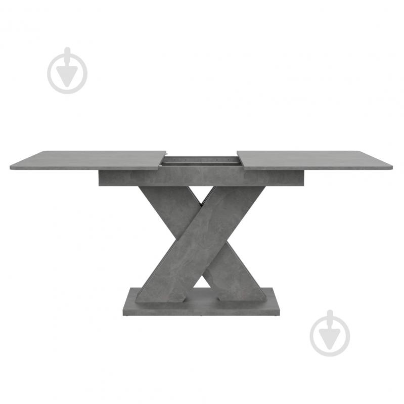 Стіл обідній KS Wood Віто 1400(1800)x800x784мм бетон - фото 2