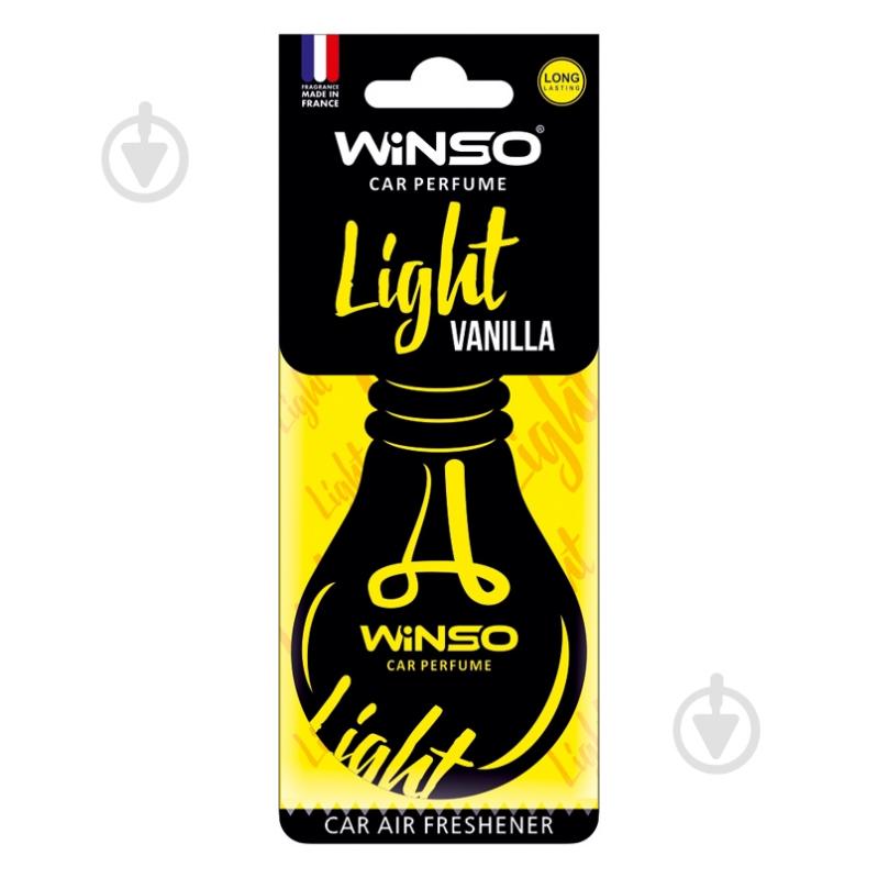 Ароматизатор подвесной WINSO Light Vanilla 533090 15 мл - фото 1 Ароматизатор подвесной WINSO Light Vanilla 533090 15 мл - фото 1