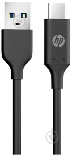 Кабель HP USB 2.0 - Type-C PVC 1 м black (DHC-TC101-1M) - фото 1