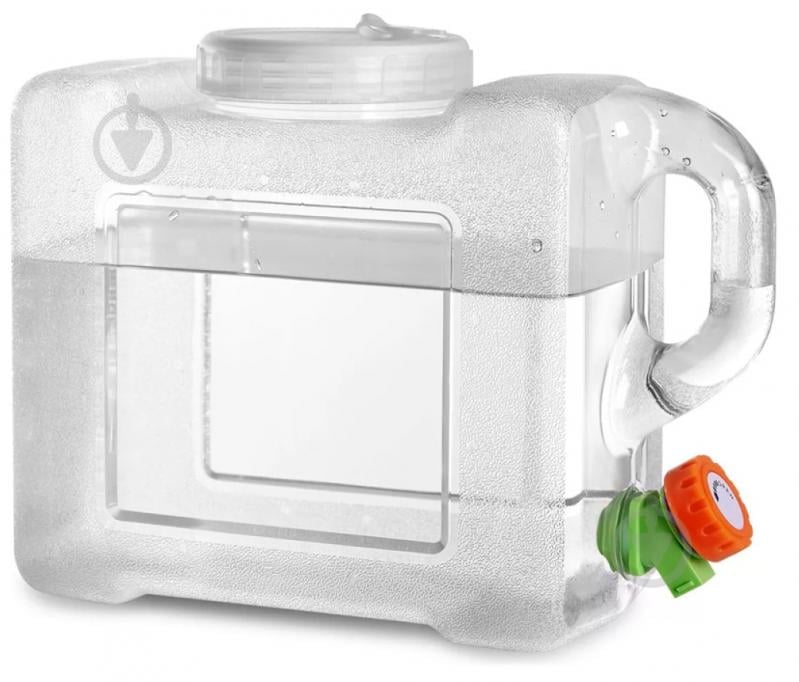 Бутель VIO каністра з краником 5 л полікарбонатний з ручкою, ViO PC-T 5l - фото 1