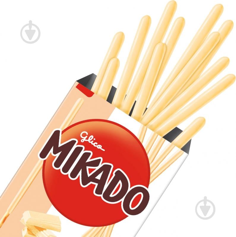 Соломка mikado покрыта белым шоколадом 75 г - фото 2 Соломка mikado покрыта белым шоколадом 75 г - фото 2