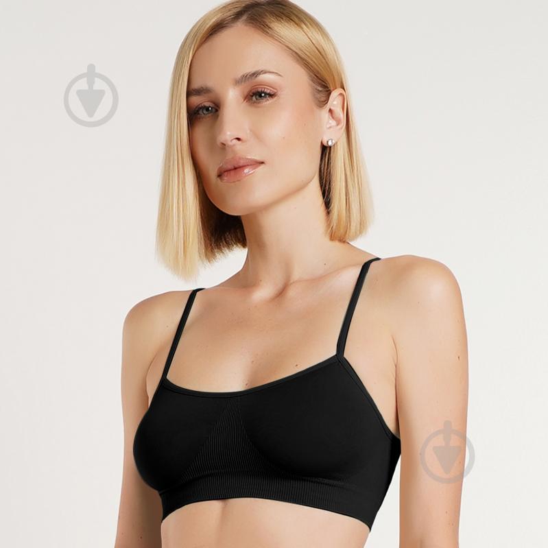 Топ-брасьер Giulia Cami top р.S/M черный - фото 1 Топ-брасьер Giulia Cami top р.S/M черный - фото 1